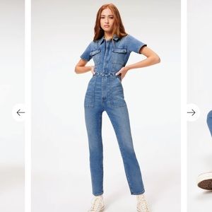 Good American Denim (“Fit for Success”) Jumpsuit